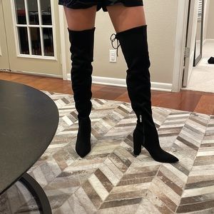 NEW never been worn over the knee heels boots
